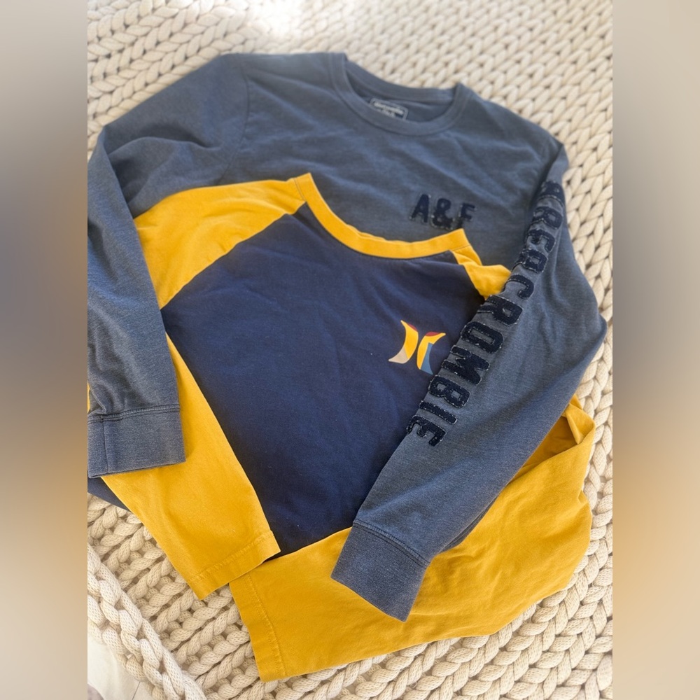 HURLEY/A&F shirt bundle